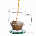 Double Wall Glass Coffee Mug Sets